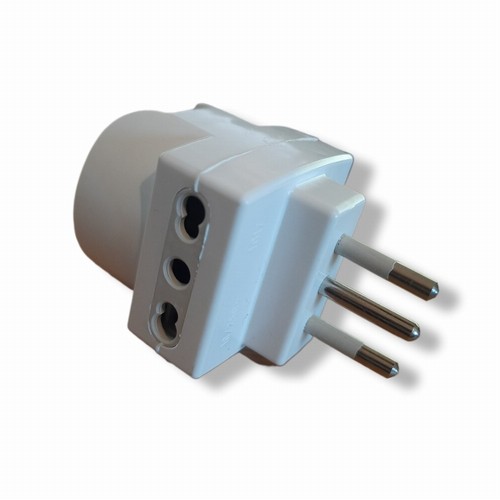 Presa tripla spina 10a - 10a, 1