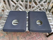 Coppia di cuscinetti in schiuma superiore B&W Matrix 801 S2 Made in England Bowers Wilkins