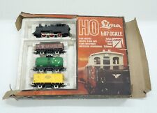 Treni Elettrici HO Lima Scala 1:87. Motrice, Vagoni Merci, Binari e Allaccio ...