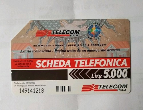 Scheda telefonica telecom - telecom,