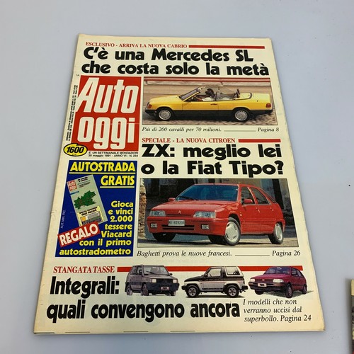 Rivista auto oggi 234 - auto,