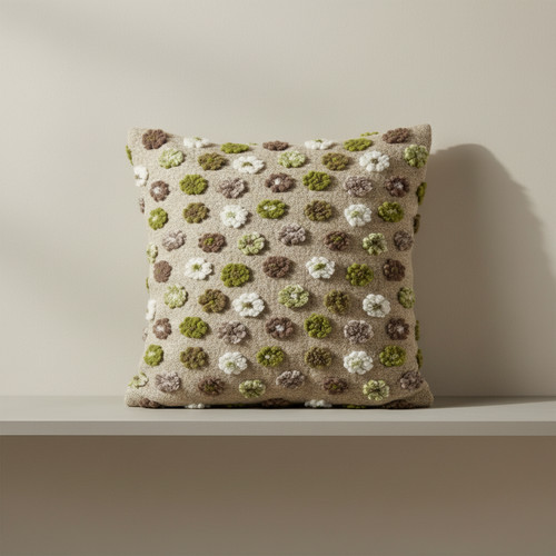 Cuscino lana cotta 50x50 - lana,