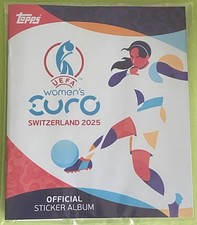 Topps UEFA EURO FEMMINILE Svizzera 2025 # set completo + album vuoto