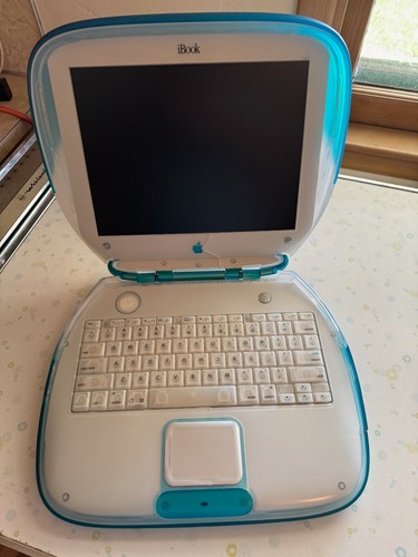 Apple ibook blueberry - apple,