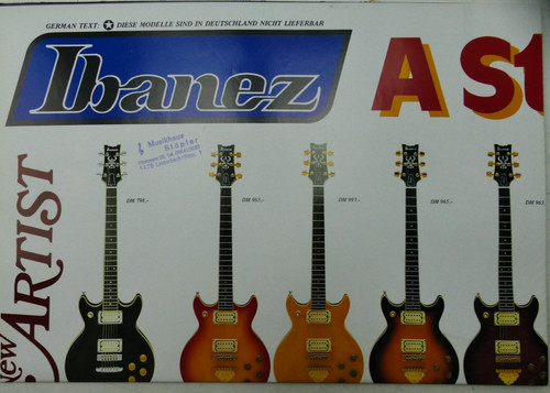 Catalogo chitarre ibanez - chitarre,