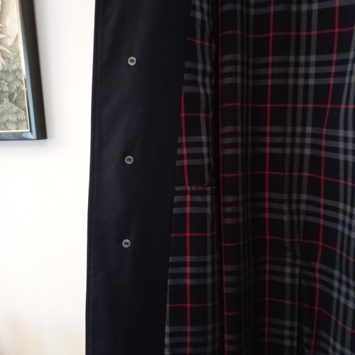 Impermeabile uomo classico blu