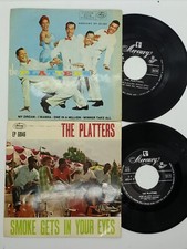 LOTTO 2x THE PLATTERS 7" ITALY