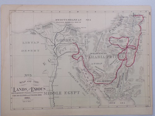 1883 antica mappa - 1883,