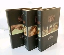 La Sacra Bibbia (3 volumi).Biblioteca Di Repubblica.