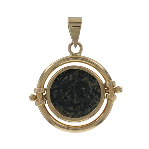 Oro giallo bronzo pruta judaea - bronzo,