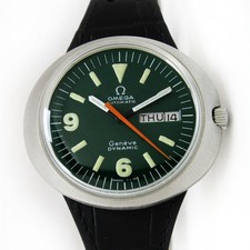 Orologio Vintage Omega Geneve Dynamic Automatico Day Date 41mm Uomo Acciaio Ref 166.079