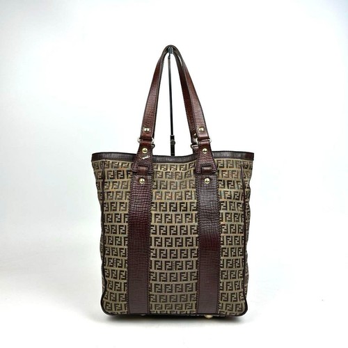 Borsa fendi zucchino marrone - zucchino,