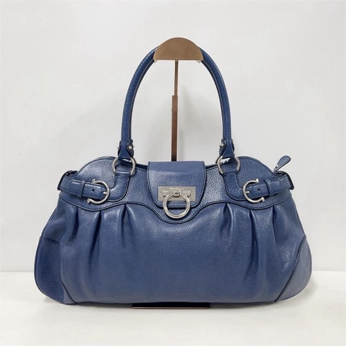 Borsa salvatore ferragamo blu - salvatore,