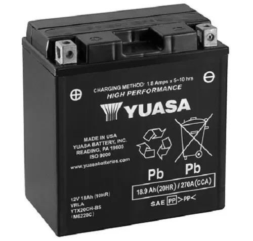 Batteria yuasa ytx20ch - batteria, ytx20ch-bs
