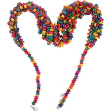  Collana da donna Collana colorata Collana di perline Collana etnica Gioielli da