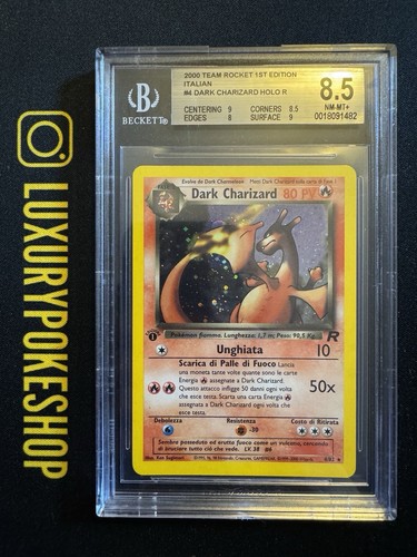 Carta card pokemon dark - carta,