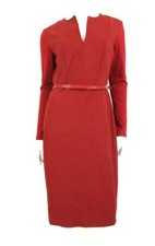 ABITO TUBINO MAX MARA ROSSO