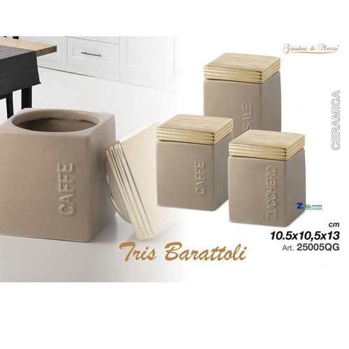 Set tris barattoli cucina - set,