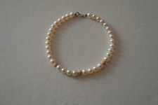 BRACCIALE PERLE SFERE ORO