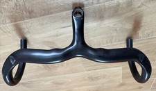 Manubrio bici corsa integrato carbonio FSA Plasma Non Verniciato Grezzo