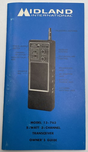 Midland 763 radio cb - radio,