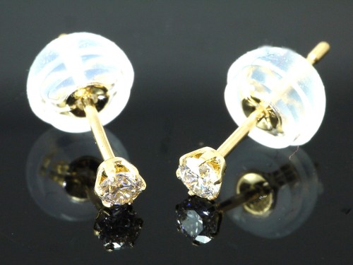 Orecchini oro 750 brillanti - , 1