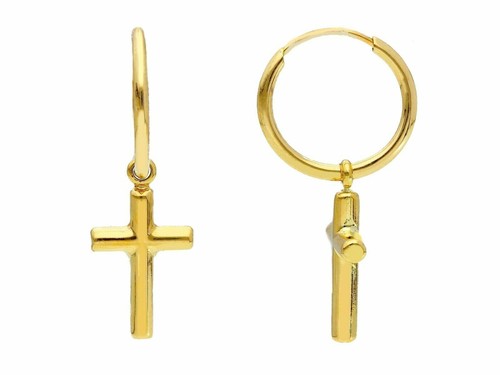 Orecchini oro giallo - orecchini, 18k,