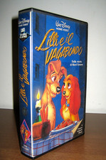 VIDEOCASSETTA VHS GRANDI CLASSICI ROMBO NERO DISNEY Lilli e il Vagabondo VS 4309