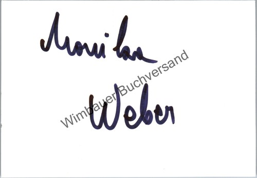 Original autogramm monika - autogramm,