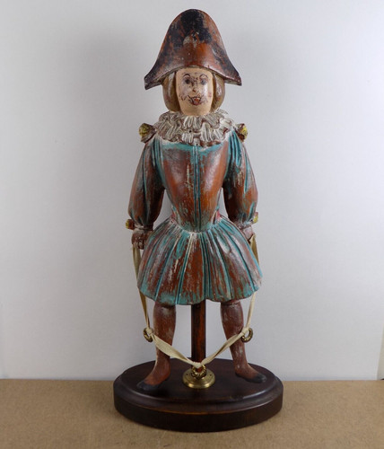 Statuina pupazzo legno - statuina, in