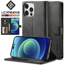 Custodia a portafoglio in pelle PU per iPhone 16 15 14 13 12 11 XS XR 6 7 8 SE