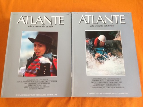 Rivista mensile atlante - rivista, alla