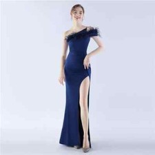 Vestito Abito Elegante Lungo