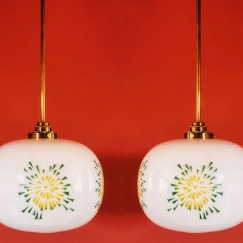 Lampada sospensione retrò - sospensione,