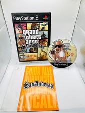 Grand Theft Auto: San Andreas PS2 Versione Italiana PAL ITA Completo (No Mappa)