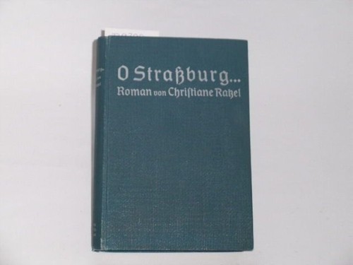 Ratzel straßburg - ratzel, o