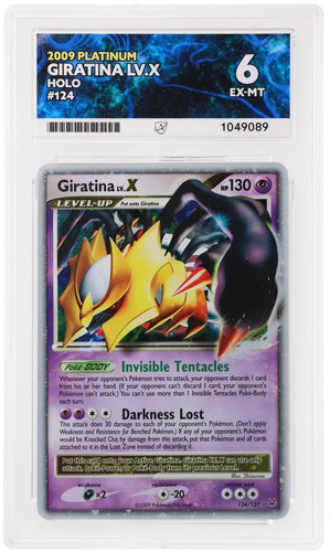 Giratina platinum 124 127 - giratina, lv.x