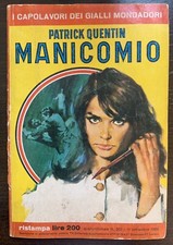 LIBRO I CAPOLAVORI DEI GIALLI MONDADORI N.310 1966 - MANICOMIO - PATRICK QUENTIN