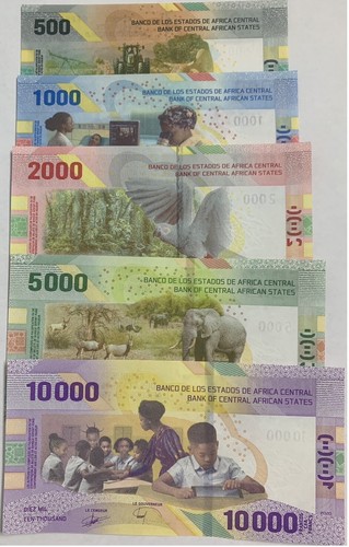Stati centrafricani set unc - stati,