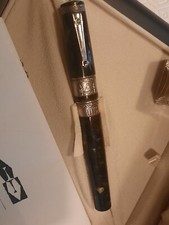 PENNA ROLLER DELTA " NAZARETH 2000",colore verde con intarsi in argento 925%