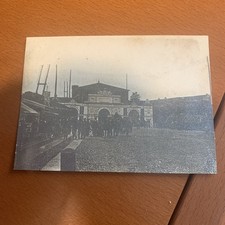 VERONA PORTA VESCOVO animazione  cm 11x8 foto Sali Argento 1900-10 GARDA TRENTO