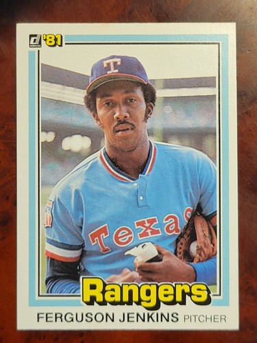 1981 donruss fergie jenkins - donruss,