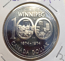 CANADA 1 DOLLARO  1966 CITTA'