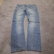 Baggy y2k Jeans Man Light blue