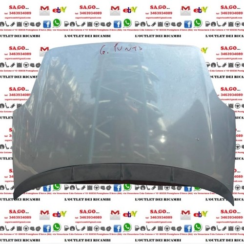 Cofano anteriore fiat grande - cofano,