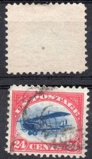 USA 24 Centesimi Flugpost 1918
