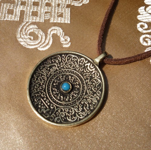 Amulett nepal con mandala - amulett, da