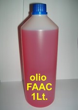 FAAC OLIO ORIGINALE IDRAULICO  FLACONE 1 LITRI per Tutti I Motori FAAC 
