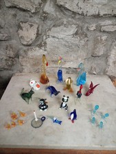 LOTTO 23 PEZZI VETRO DI MURANO