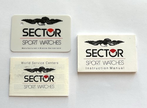 Sector sport watches - watches, papers